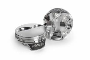 Diamond Racing - Pistons - Diamond Pistons 11585-R1-8 Chevy LS Street Strip Dish Series