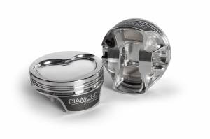 Diamond Racing - Pistons - Diamond Pistons 11595-R1-8 Chevy LS Street Strip Dish Series