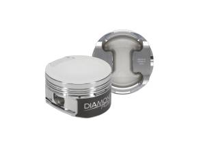 Diamond Racing - Pistons - Diamond Pistons 30425-R1-8 Ford Modular 4.6L SOHC 3V Flat Top Series