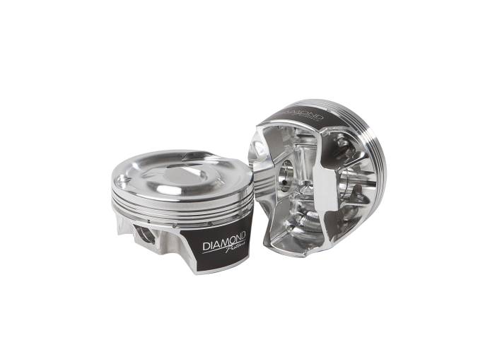 Diamond Racing - Pistons - Diamond Pistons 11532-R2-8 Chevy LT4 Gen V Dome Series - Factory Drop In Weight
