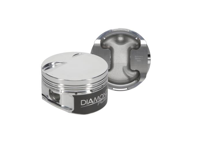 Diamond Racing - Pistons - Diamond Pistons 30401-R1-8 Ford Modular 4.6L SOHC 2V Flat Top Series