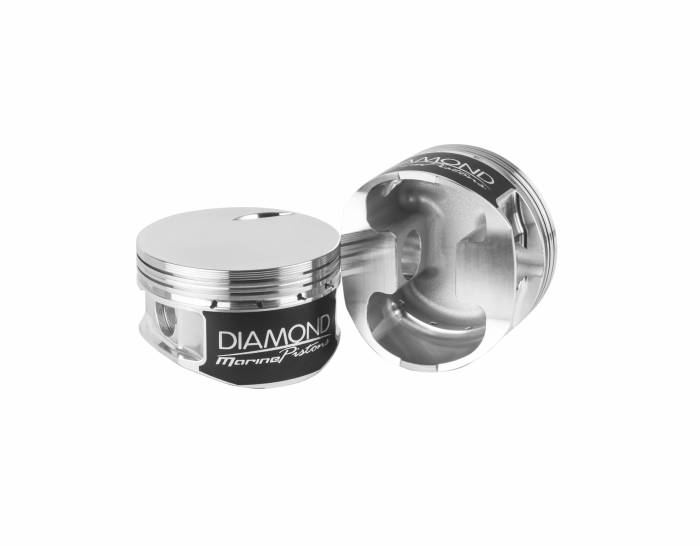 Diamond Racing - Pistons - Diamond Pistons 70035-8 Mercury Racing Replacement Series