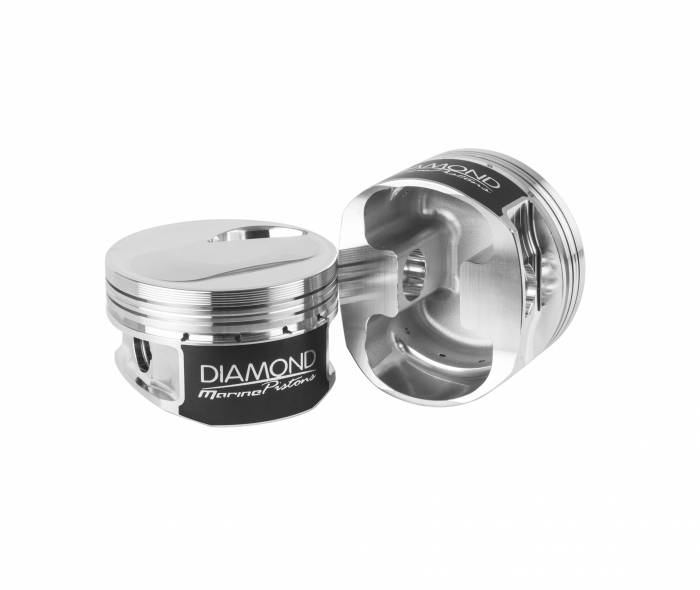 Diamond Racing - Pistons - Diamond Pistons 70063-8 Mercury Racing Replacement Series