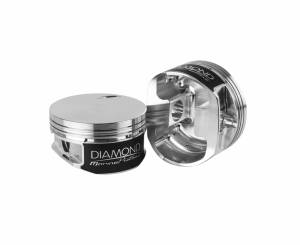 Diamond Pistons 70176-8 Mercury Racing Replacement Series